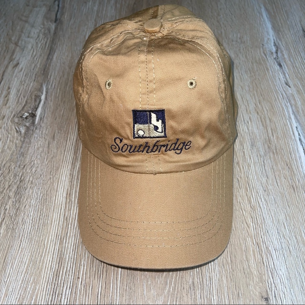 TOWN TALK SOUTHBRIDGE ADJUSTABLE GOLF HAT BROWN